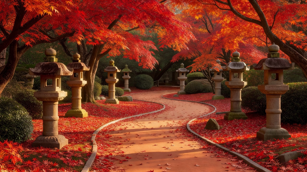 紅葉の小径